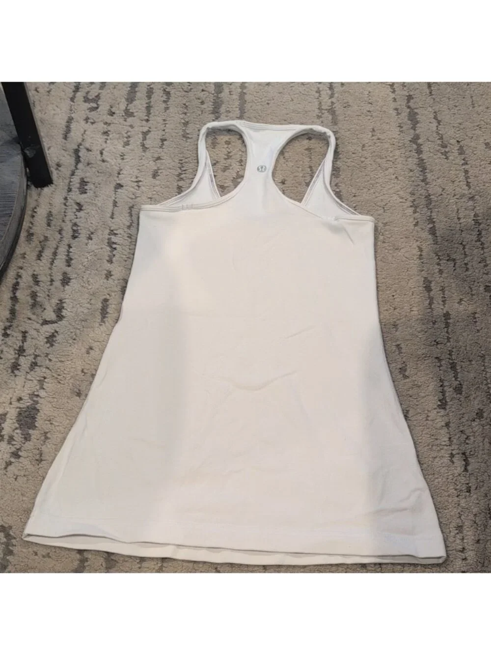 Lululemon Cool Razorback Rare UTKAT Asana tank white